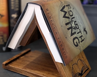Wood Book Stand | Tablet & E-Reader Holder | Custom Designs