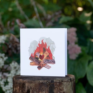 Carte de souhaits ︱Feu