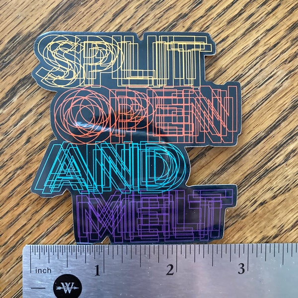 Split Open & Melt Sticker | Phish