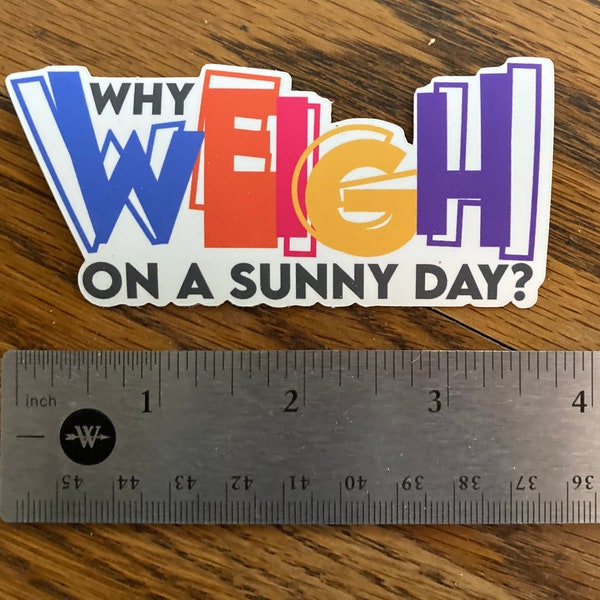 Weigh Sticker | Phish