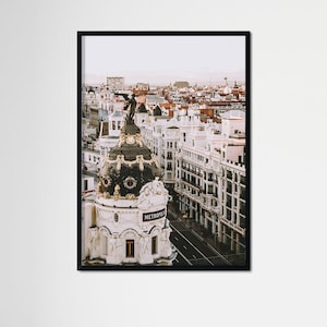 Spanish Architecture, Madrid Photography, Madrid Spain, Street Photography, Europe, Madrid Prints, Travel Prints