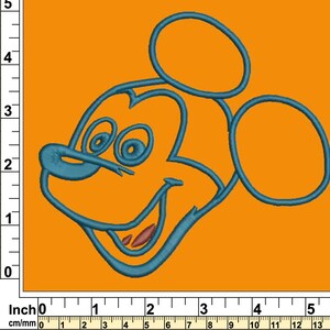 Original Mickey Digital DownLoad can also be an applique Design