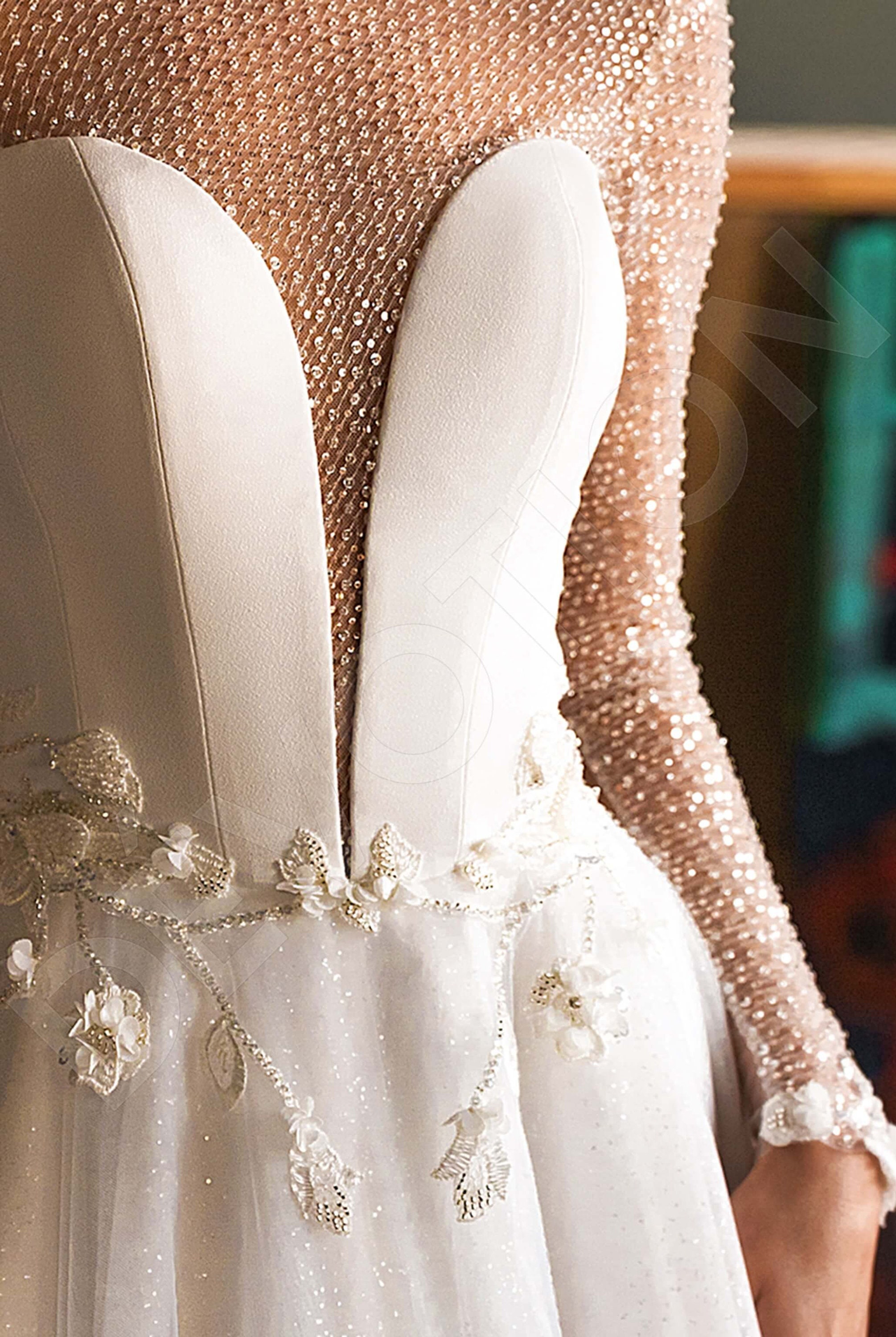 Individual Size A-line Silhouette Mariella Wedding Dress. | Etsy