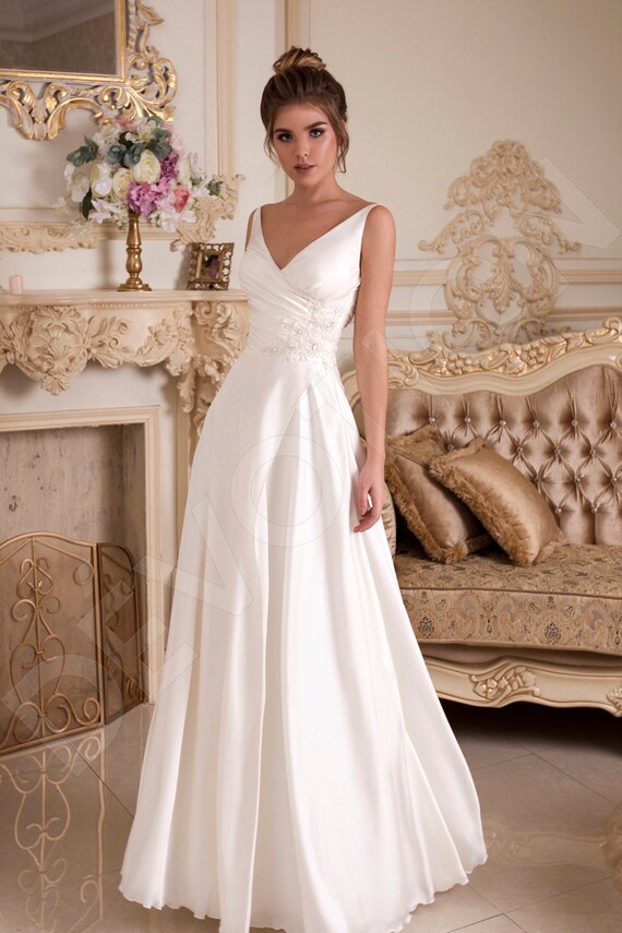 a line silhouette dress