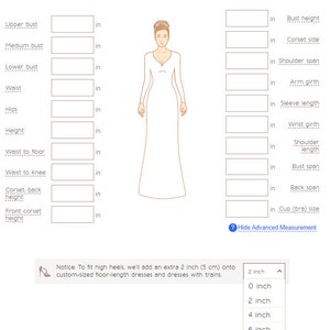 Individual size A-line silhouette Bonna wedding dress. Elegant style by DevotionDresses image 8