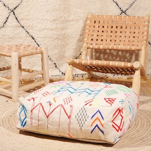 Moroccan Meditation Pillow Etsy