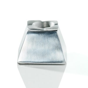 Hand Hammered Moroccan Metal Ashtray - Decorative Cigarette Ashtray With Removable Lid