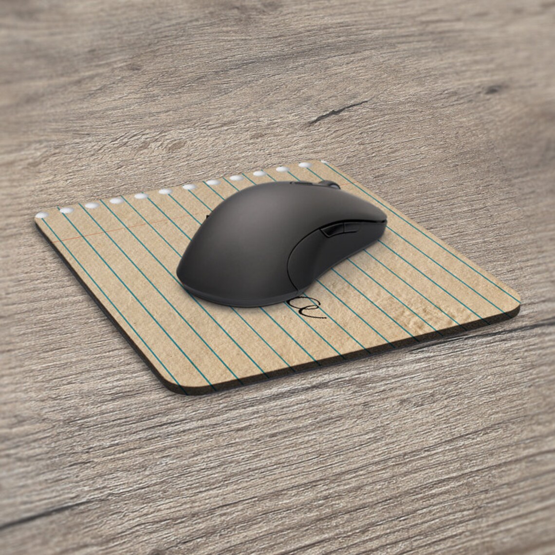 Mousepad paper Personalizef pad With name Mousepad custom Etsy