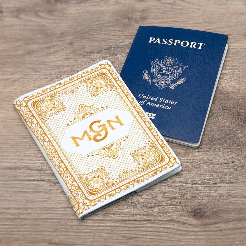 Passport cover book Passport case book Personalized cover Pass Etsy