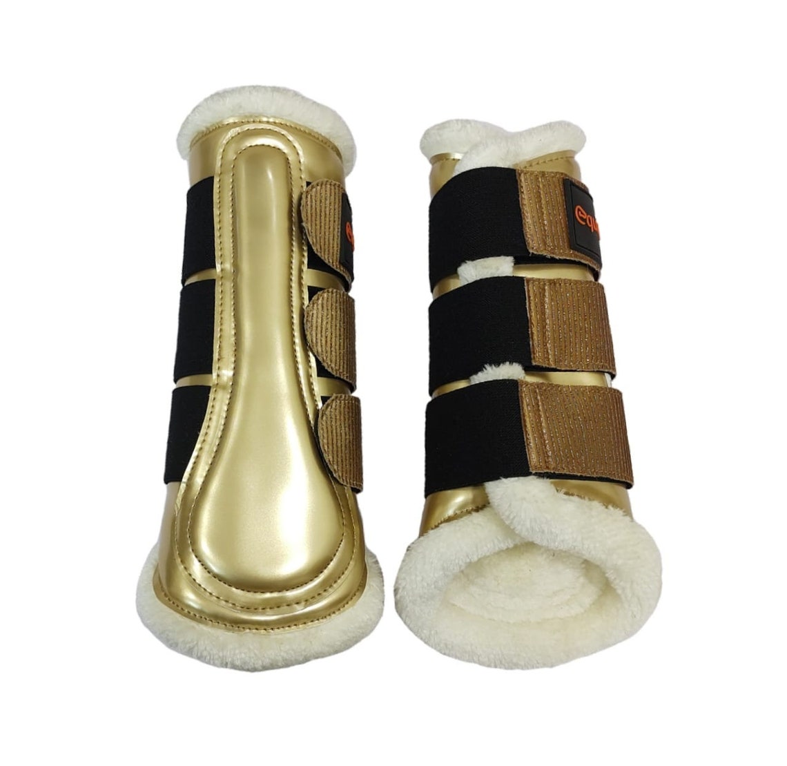 Equipride Brushing Boots for Horse Sparkly Glitter Material Etsy