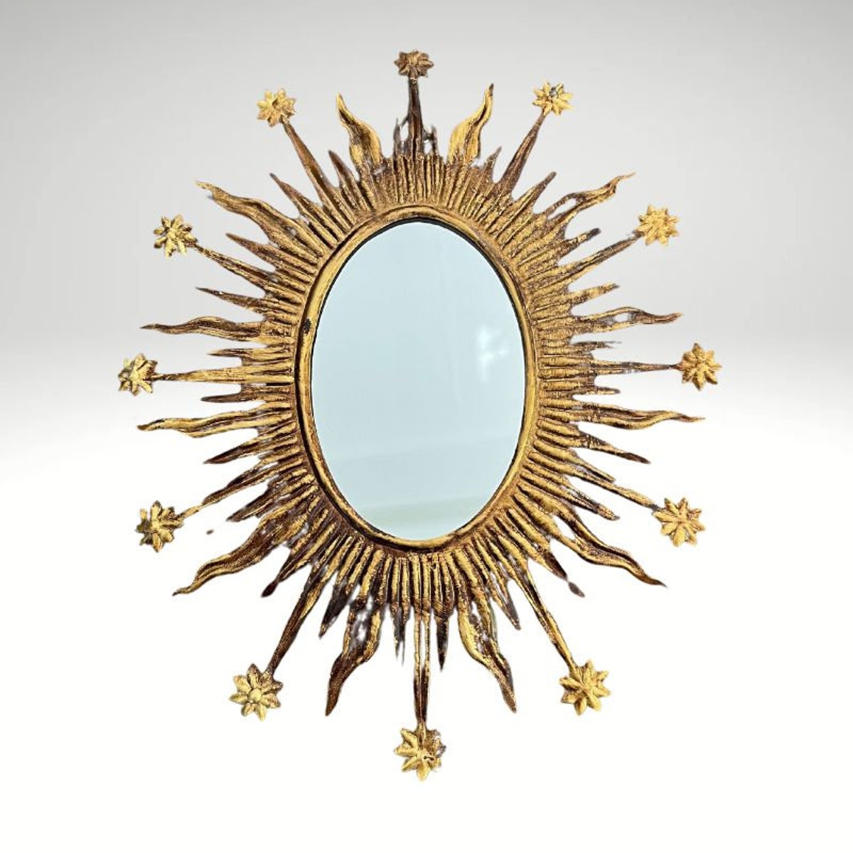 Decorative Sunburst Mirror - Etsy