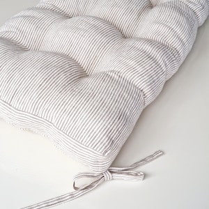 Tie on bench cushion new arrivals