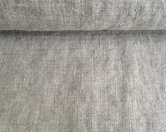Unbleached Linen Fabric - Natural Stonewashed Softened - Fabric by the Meter - Linen by the Yard