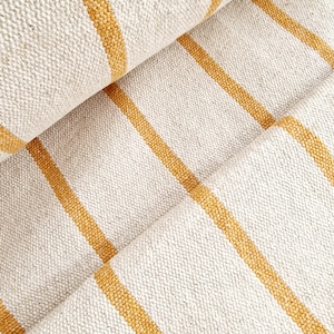 Tessuto di cotone pesante Grain Sack tagliato su misura 550 g/m2 - Stripes Farmhouse Thick Upholstery Striped Grainsack French Softened 100% cotone