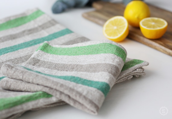 Linen Tea Towels  Highly Absorbent, Durable, Eco-Friendly, Antibacterial