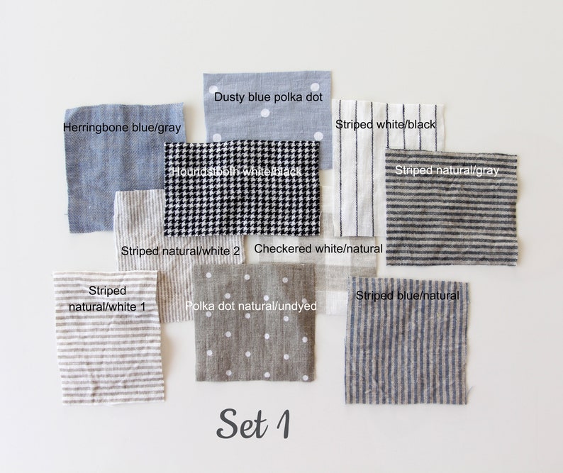 Stonewashed Sample 100% Linen Fabric Samples- Natural Stonewashed Softened Linen Swatches ...