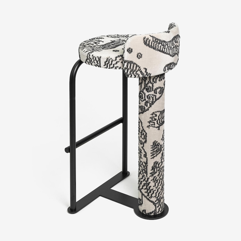 Designer Counter Stool, Bar Stool for Kitchen Island, Minimalist Custom ...