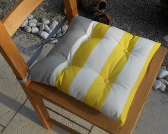 Coussin d’assise avec des rubans