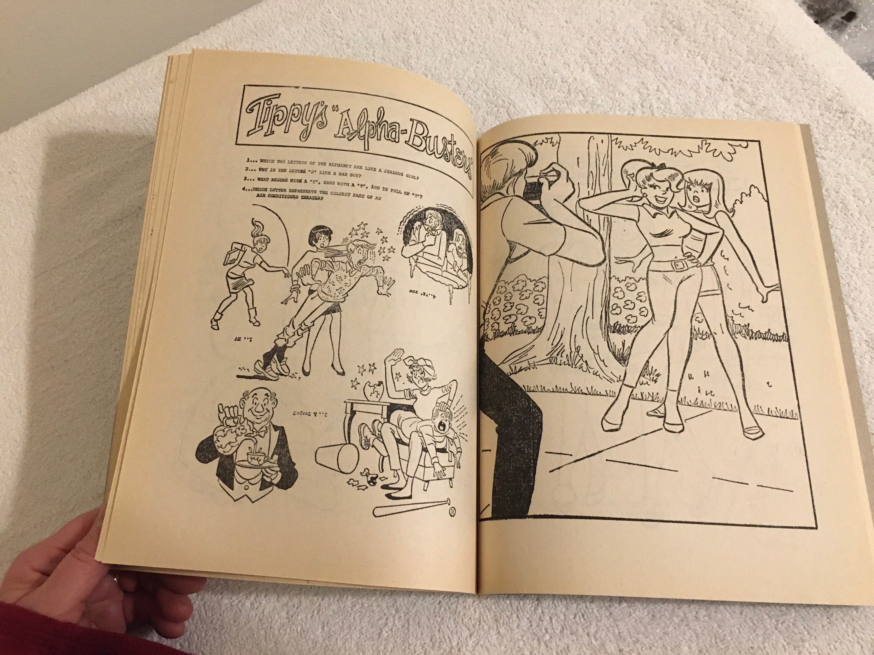 Tippy Teen Coloring Book SC (1967 Saalfield Publishing) comic books