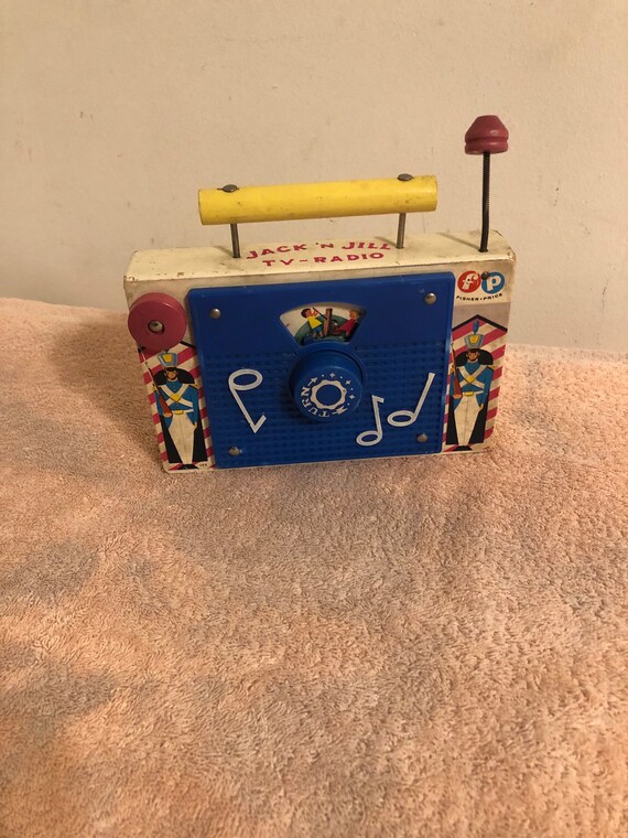 Fisher price tv radio classic toy on sale