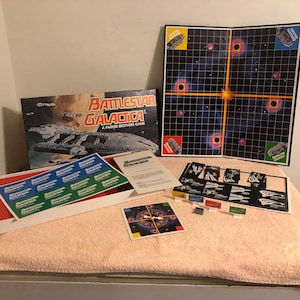 Vintage 1978 Parker Brothers Battlestar Galactica Game #58 Complete