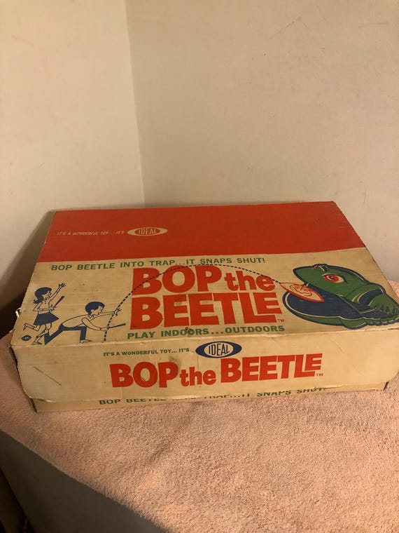 Vintage 1962 Ideal Bop the Beetle Indoor/outdoor Skill Game