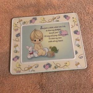2001 Enesco Precious Moments Children’s Poem Wall Plaque 6”x5”