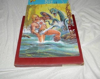 Vintage 1984 He-Man Masters of the Universe 100 Piece Puzzle Missing 1 Piece