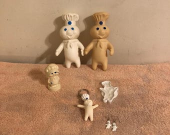 Pillsbury シェフキャラクター ティーポット Pillsbury Dough Boy Teapot cuddly cute Farmhouse by