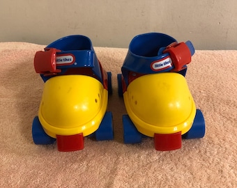 Patines ajustables Little Tikes Jr vintage para niños de 3 a 6 años.