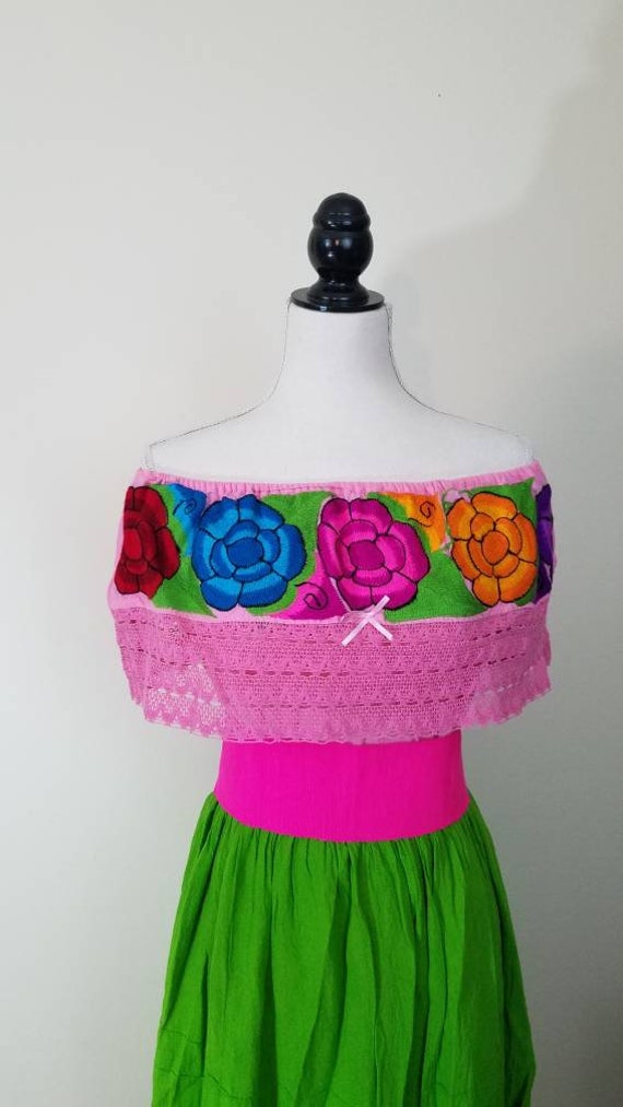 lime green pink outfits