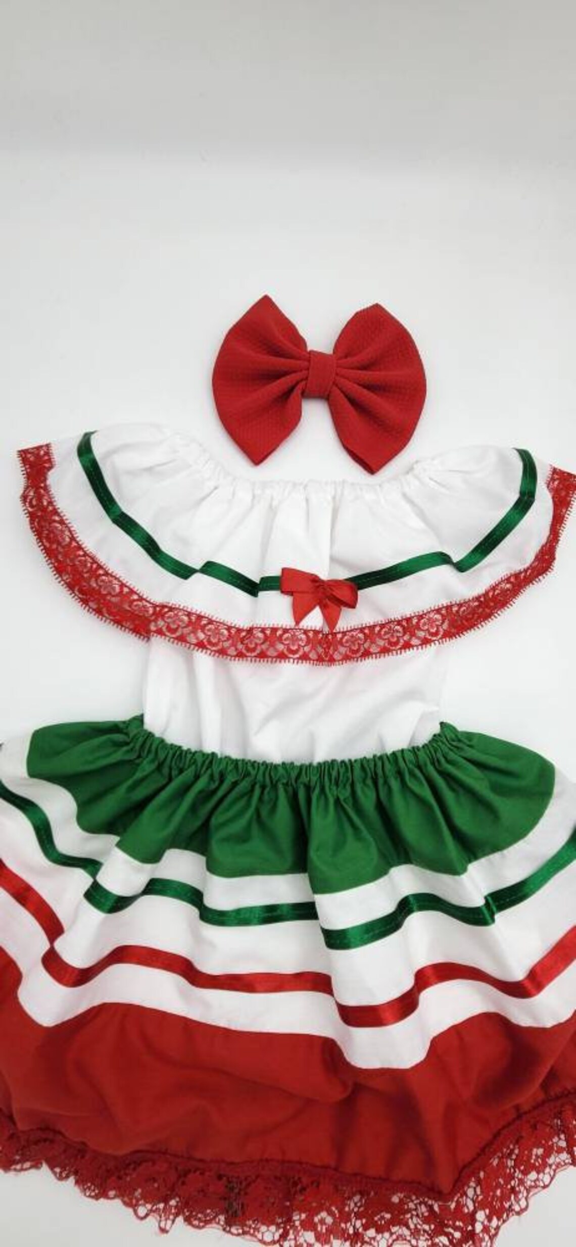 Baby Girl Mexican Outfit. Hispanic Heritage Outfit. Mexican - Etsy