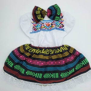 Baby Girl Cinco de Mayo Outfit (black  #4)
