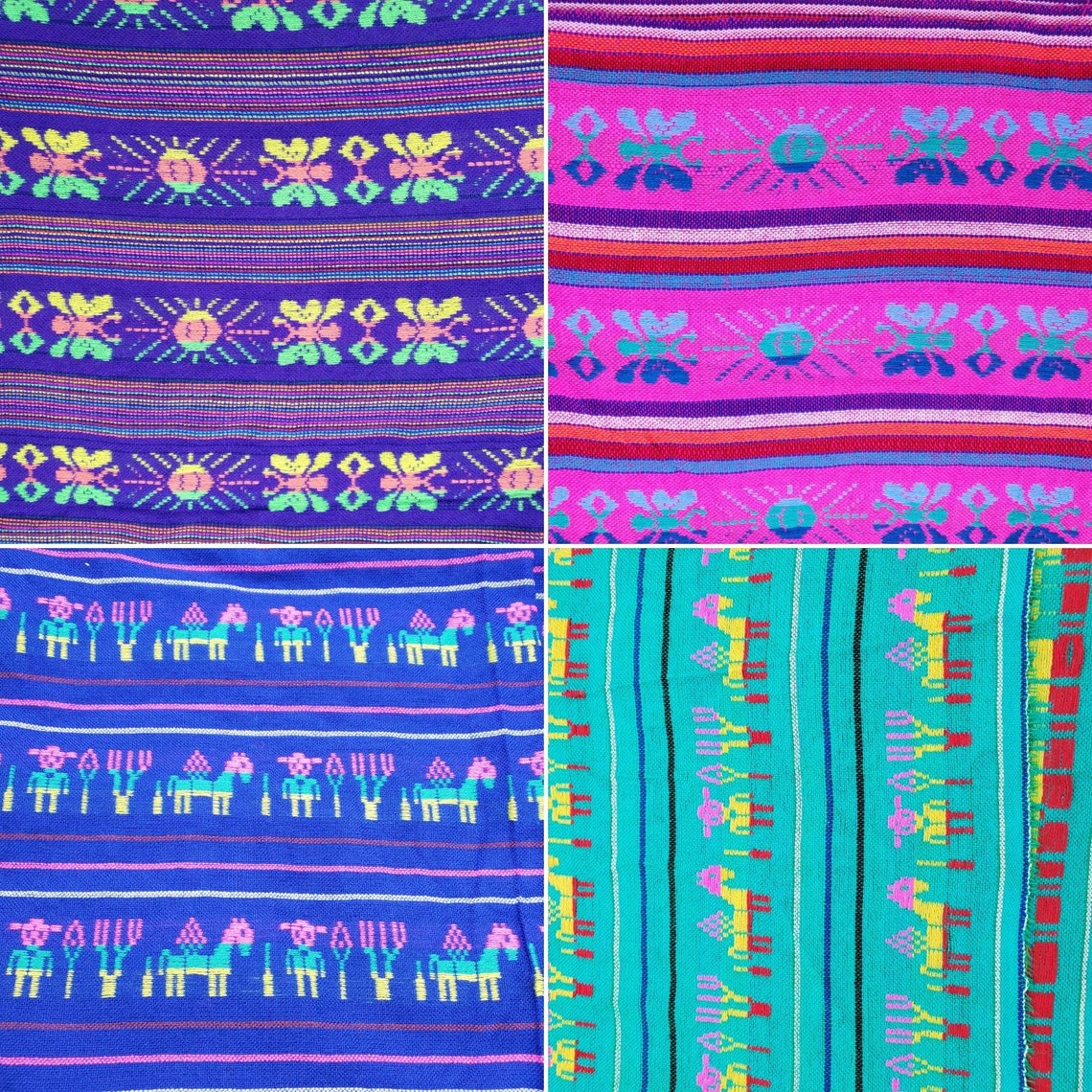 Cambaya Fabric by the Yard. Mexican Fabric. Ethnic Fabric. Etsy