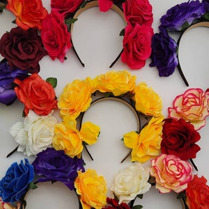 Floral Day of the Death Headband