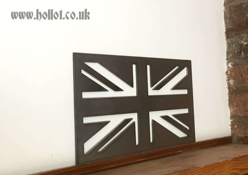 Union Jack Steel Sign Classic Metal British Flag UK GB Home | Etsy UK