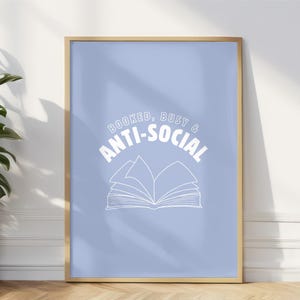 Bookish Decor Book Club Book Lover Gift Bookworm Decor Reading Nook Art Print Aesthetic Room Decor Bookish Decor Wall Decor Teen Room Decor