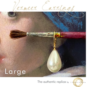 Girl with a pearl earring replica earrings best sale
