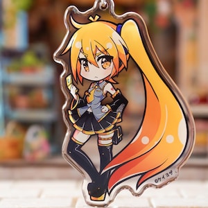 泳げ！ドキドキ文芸部 - ユリ - 3.5インチ アクリルチャーム（両面