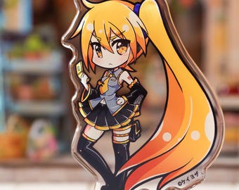Akita Neru - 3" Rounded Acrylic Keychain