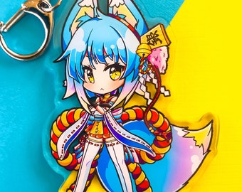 Frame of Normal Life and the Beautiful World - Keiyoza 3.5" Acrylic Charm (Double Sided)