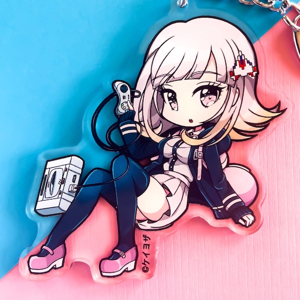 Chiaki Nanami 3.5" Acrylic Charm (Double Sided)