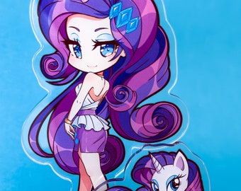 Rarity - 4" Double-sided Acrylic Standee
