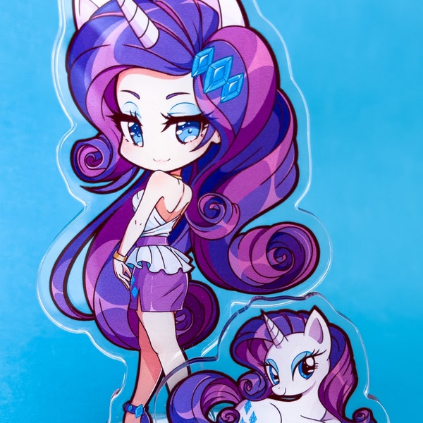 Rarity - 4" Double-sided Acrylic Standee