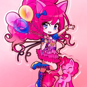Pinkie Pie - 4" Double-sided Acrylic Standee