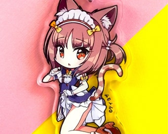 Azuki 3.5" Acrylic Charm (Double Sided)