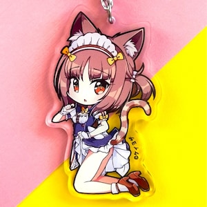 Azuki 3.5&quot; Acrylic Charm (Double Sided)