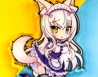 Nekoparaiten - Coconut 3.5&quot; Acrylic Charm (Double Sided)