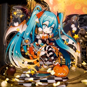 Halloween Miku Acrylic Standee - 7&quot; Double-sided