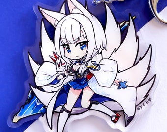 Dije acrílico Kaga de 3,5" (doble cara)